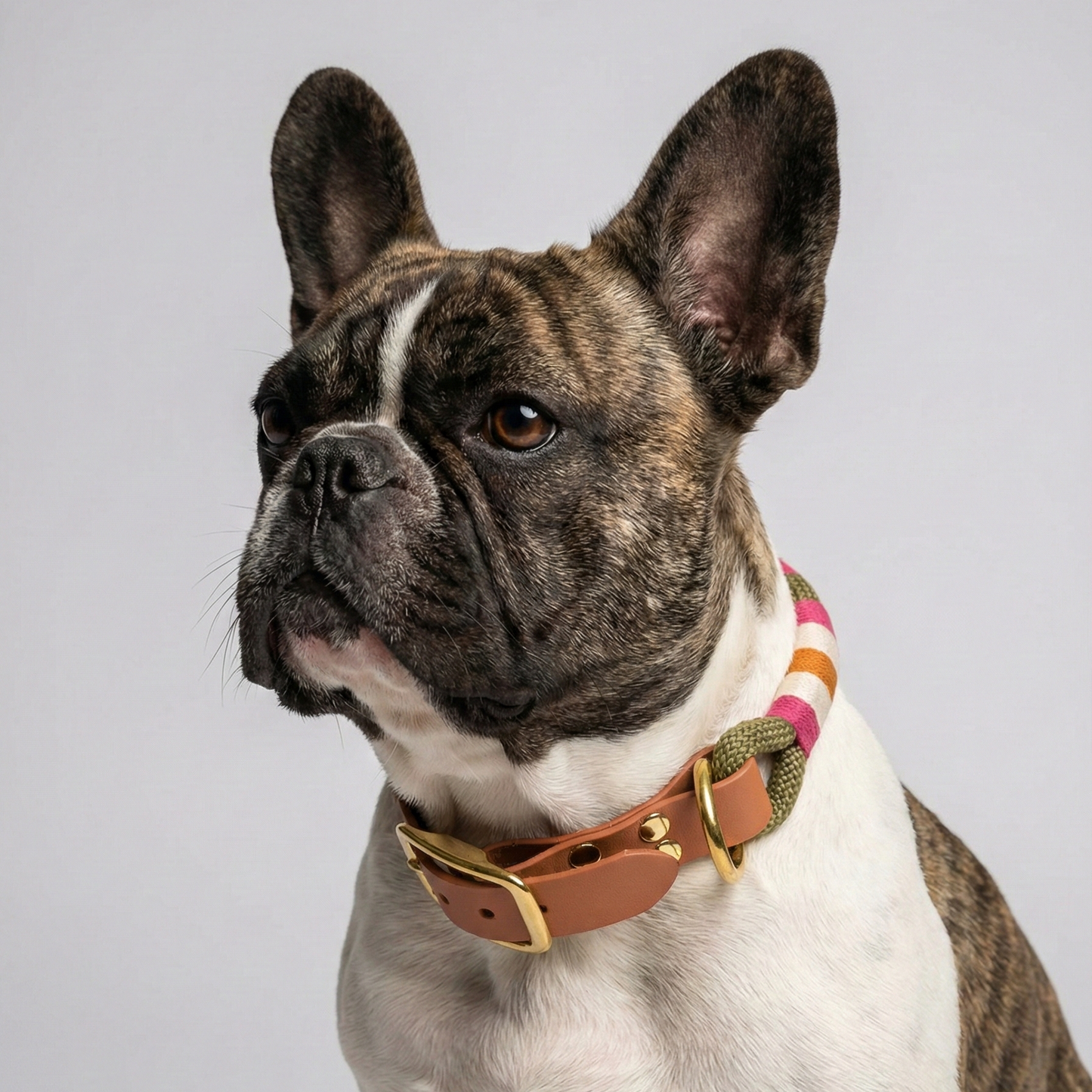 Meadow Florals Rope and Biothane® Collar