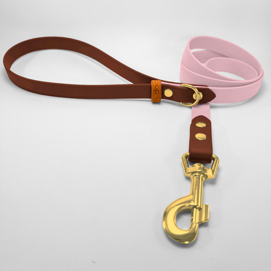 Guinzaglio lunghezza fissa 120cm in Biothane® Cipria