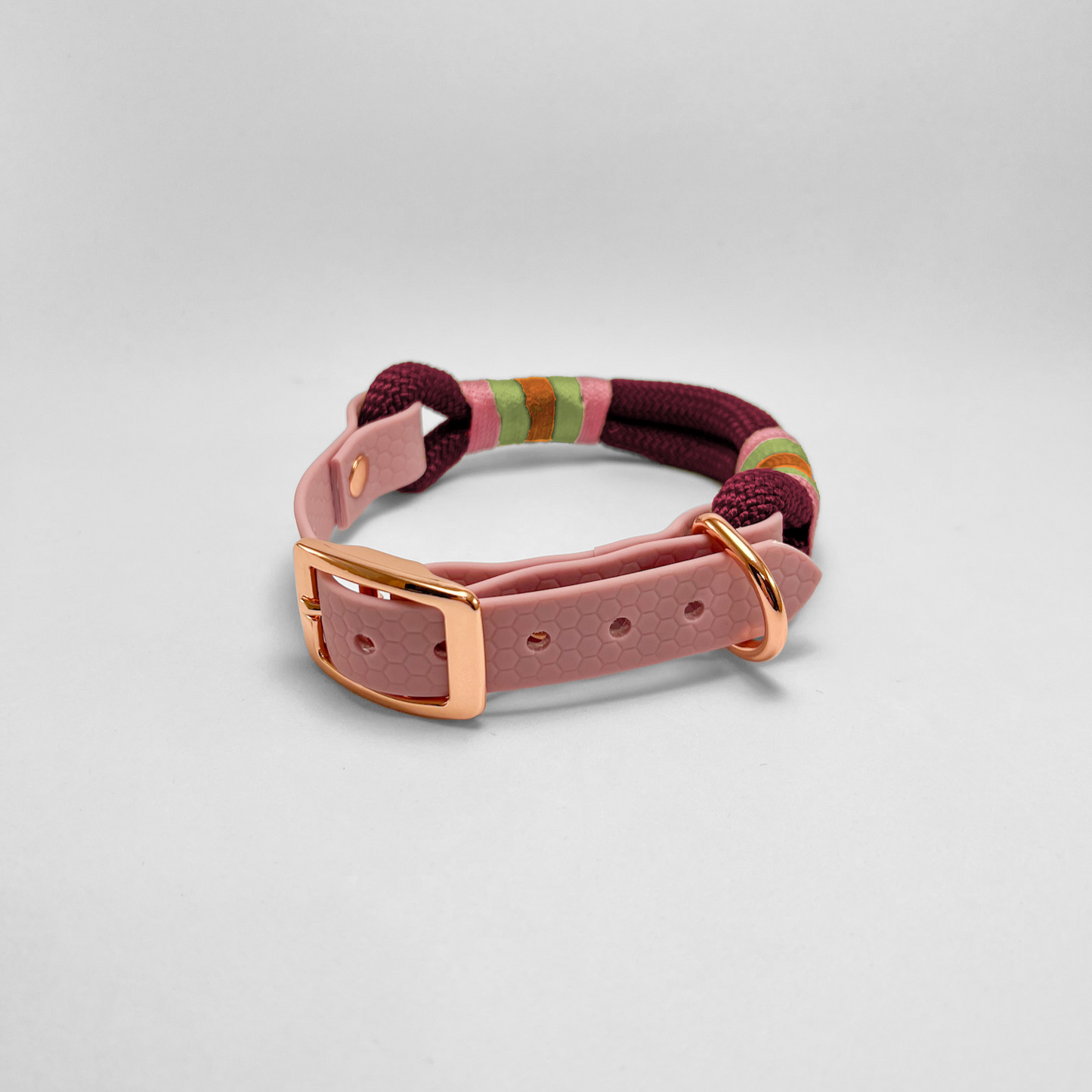 Collare in Corda e Fettuccia Hexa Berry Bliss