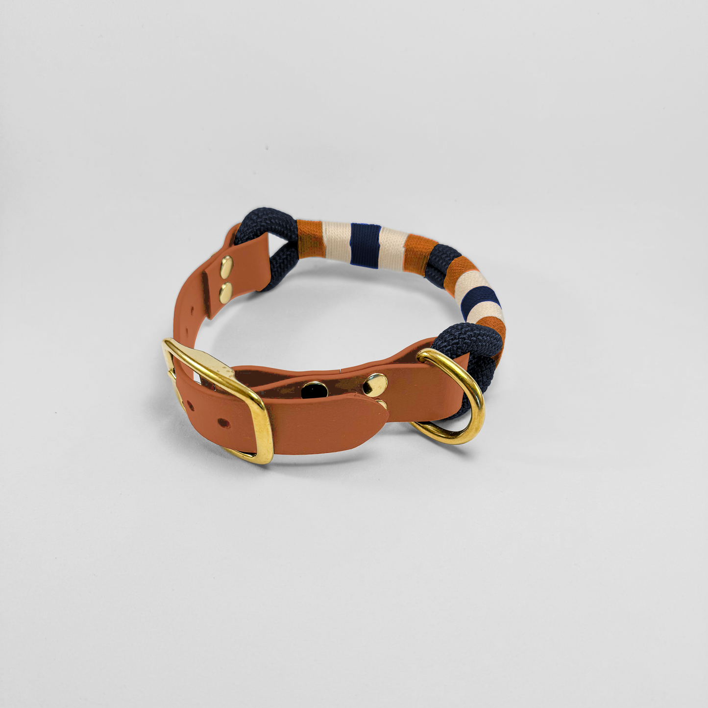 Collare in Corda e Biothane® Midnight Saddle