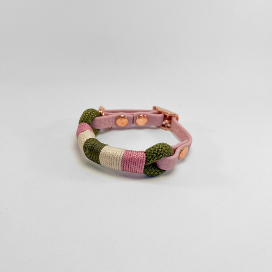 Collare in Corda e Fettuccia Hexa Wild Bloom