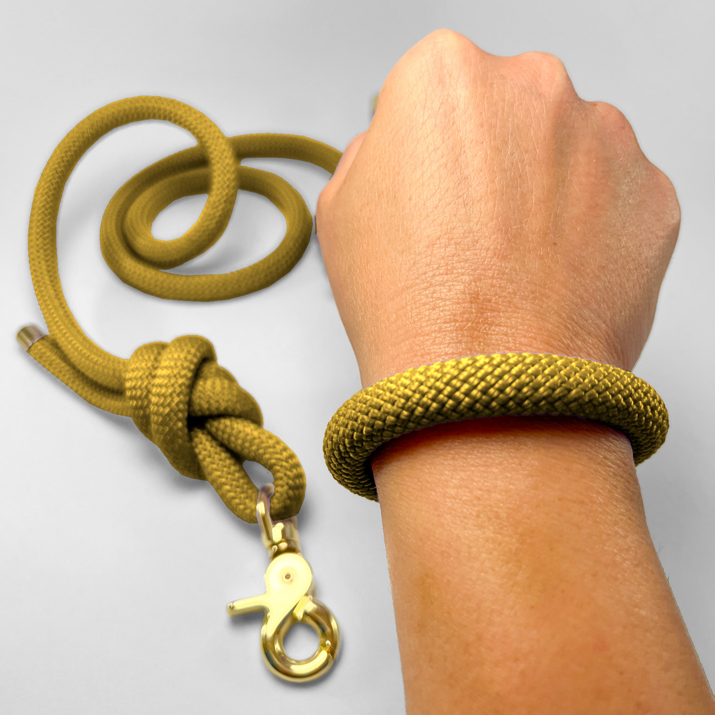 Guinzaglio corda lunghezza fissa 120cm Golden Treasures