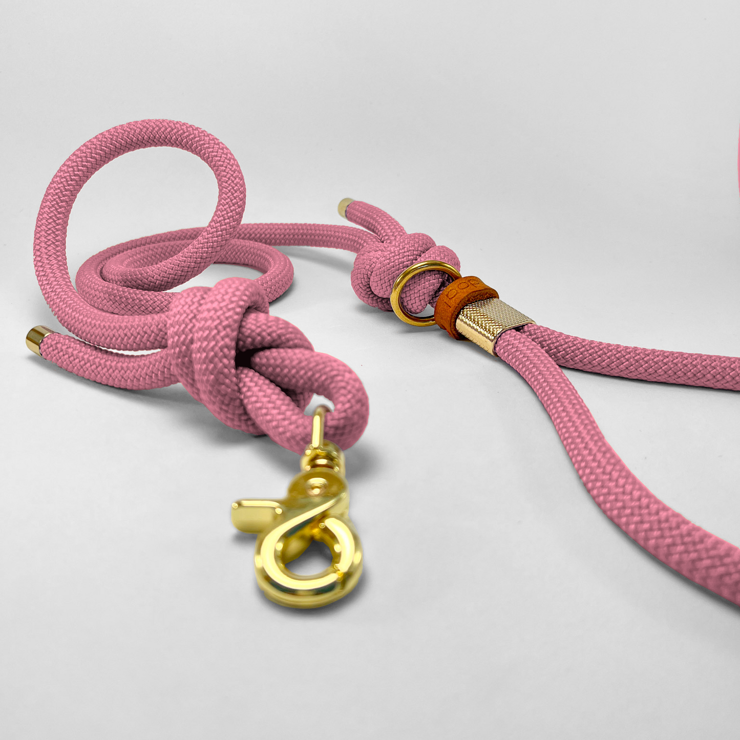 Guinzaglio corda lunghezza fissa 120cm Pastel Pink