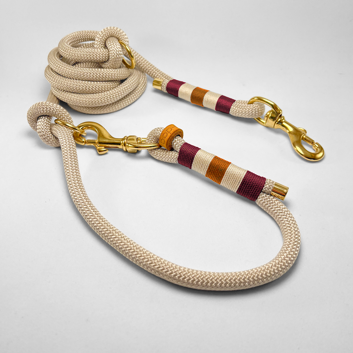 Guinzaglio in corda lunghezza regolabile/hands free 200cm Reserve