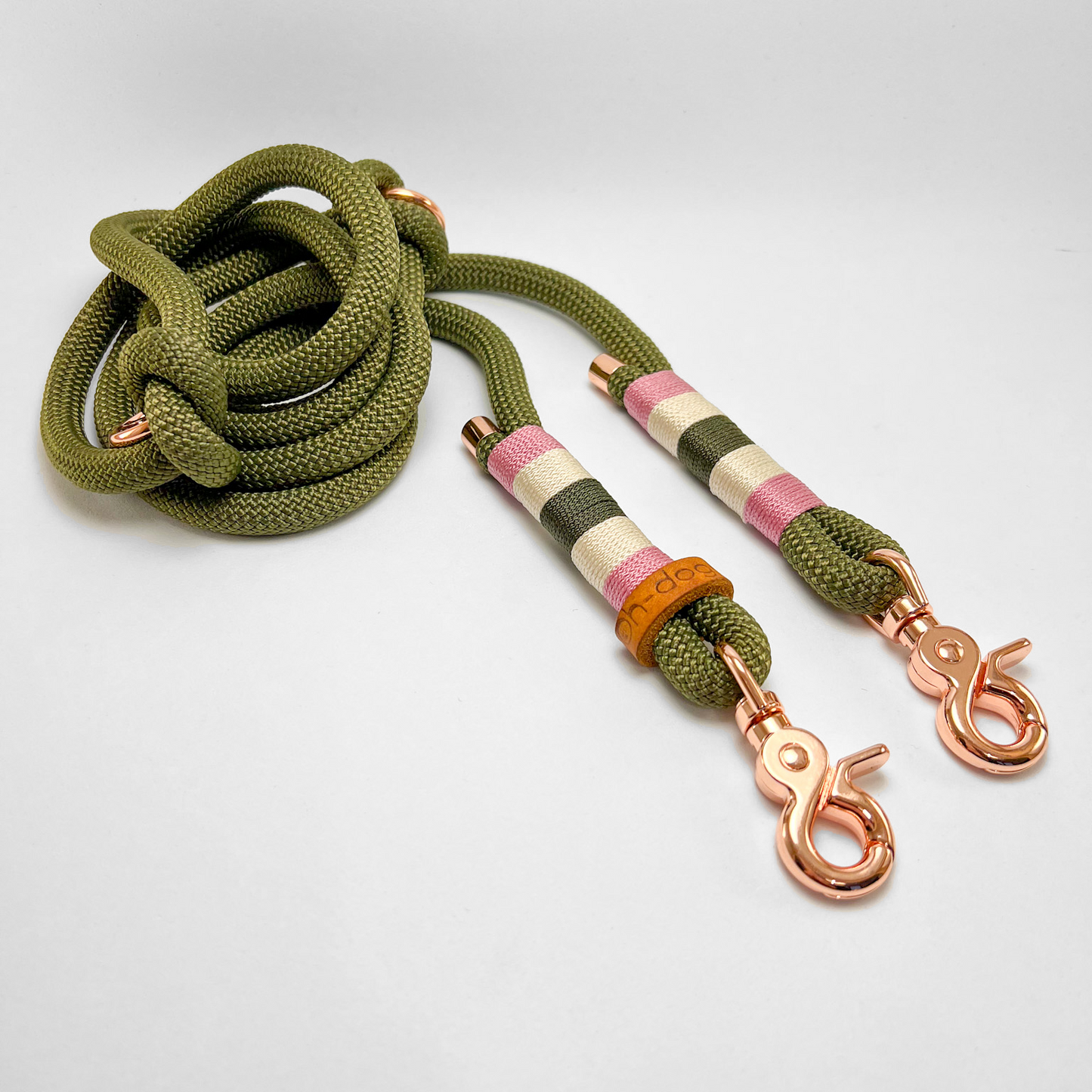 Guinzaglio in corda lunghezza regolabile 200cm Wild Bloom