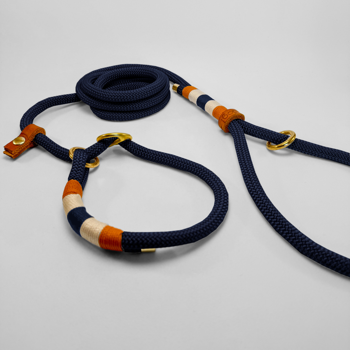 Guinzaglio da Retriever lunghezza fissa 120 cm Midnight Saddle