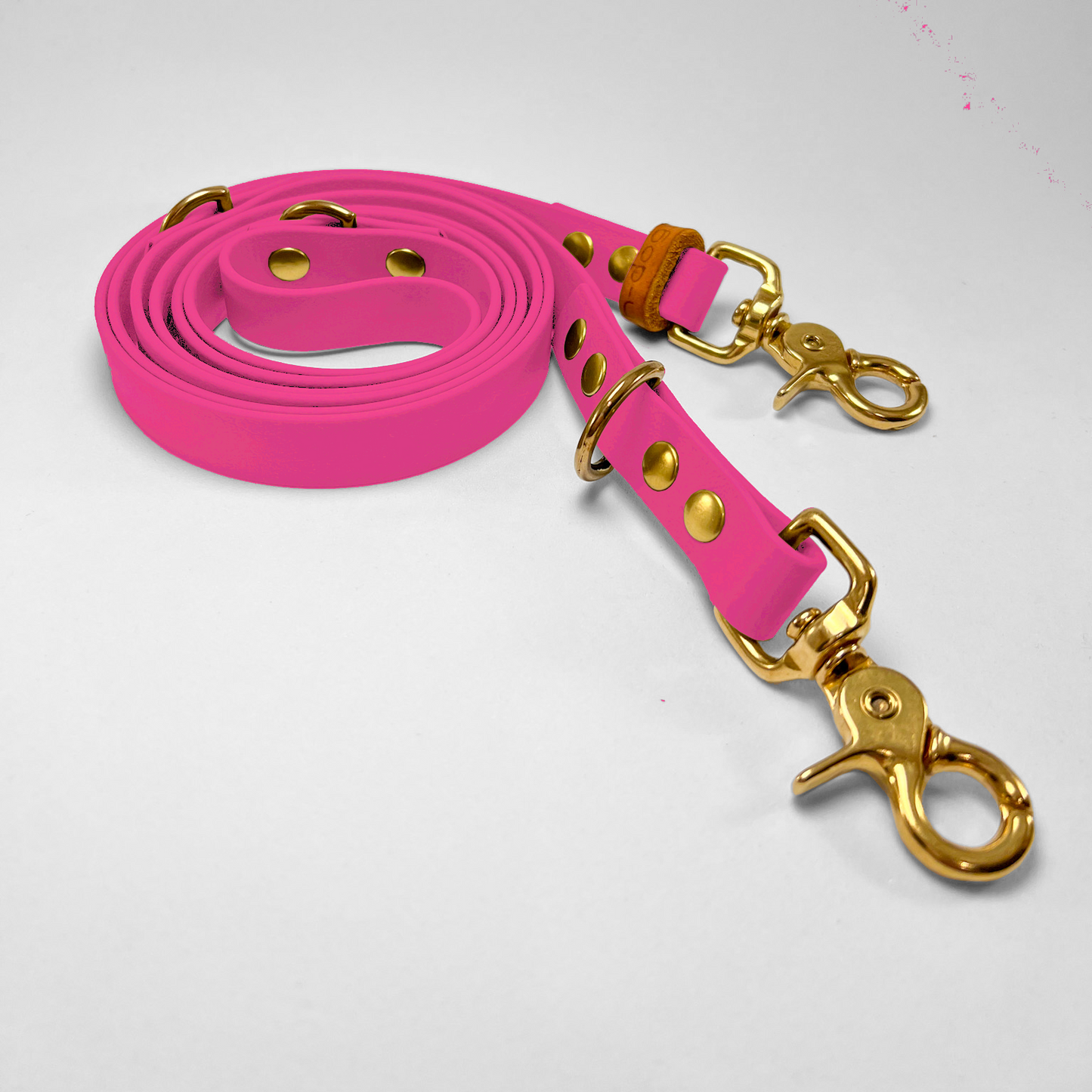 Guinzaglio lunghezza regolabile 200cm in Biothane® Passion Pink