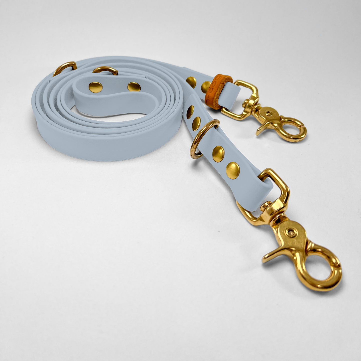 Guinzaglio lunghezza regolabile 200cm in Biothane® Polar Blue