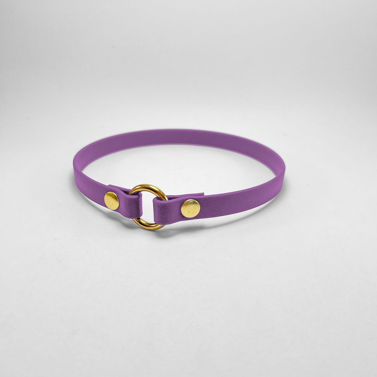 Porta medaglietta in Biothane® Amethyst