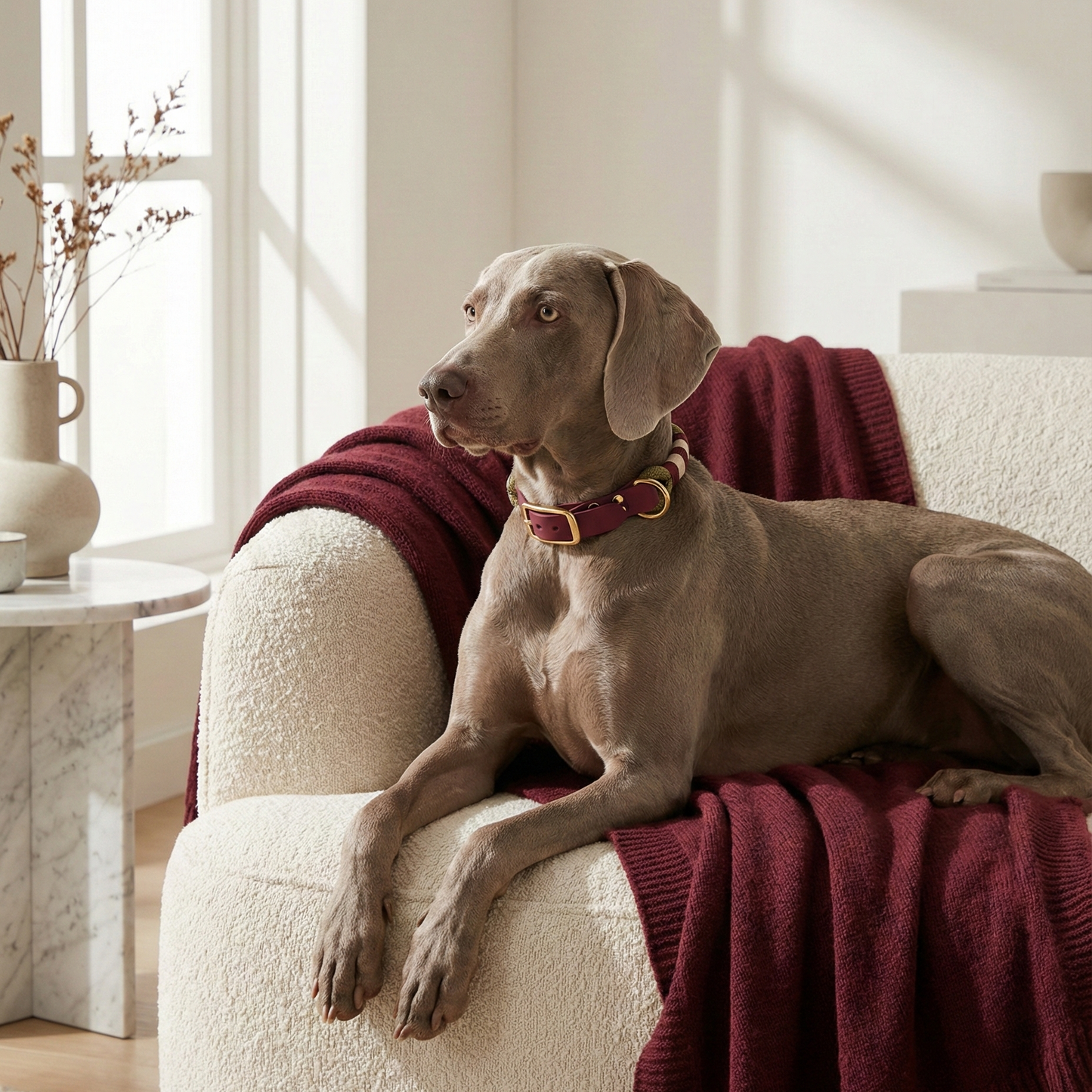 Rope and Biothane® Stripes Collar