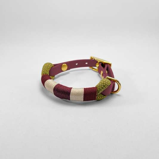 Collare in Corda e Biothane® Stripes