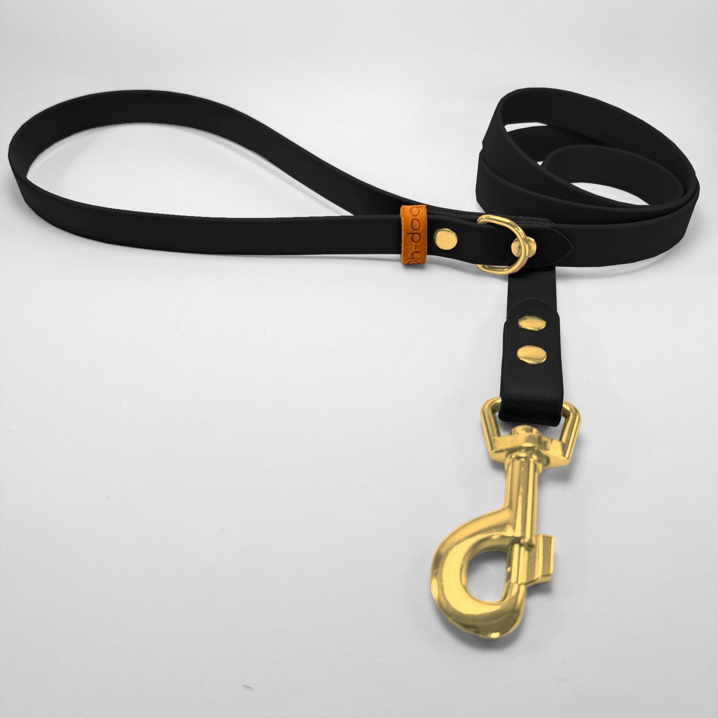 Guinzaglio lunghezza fissa 120cm in Biothane® Black