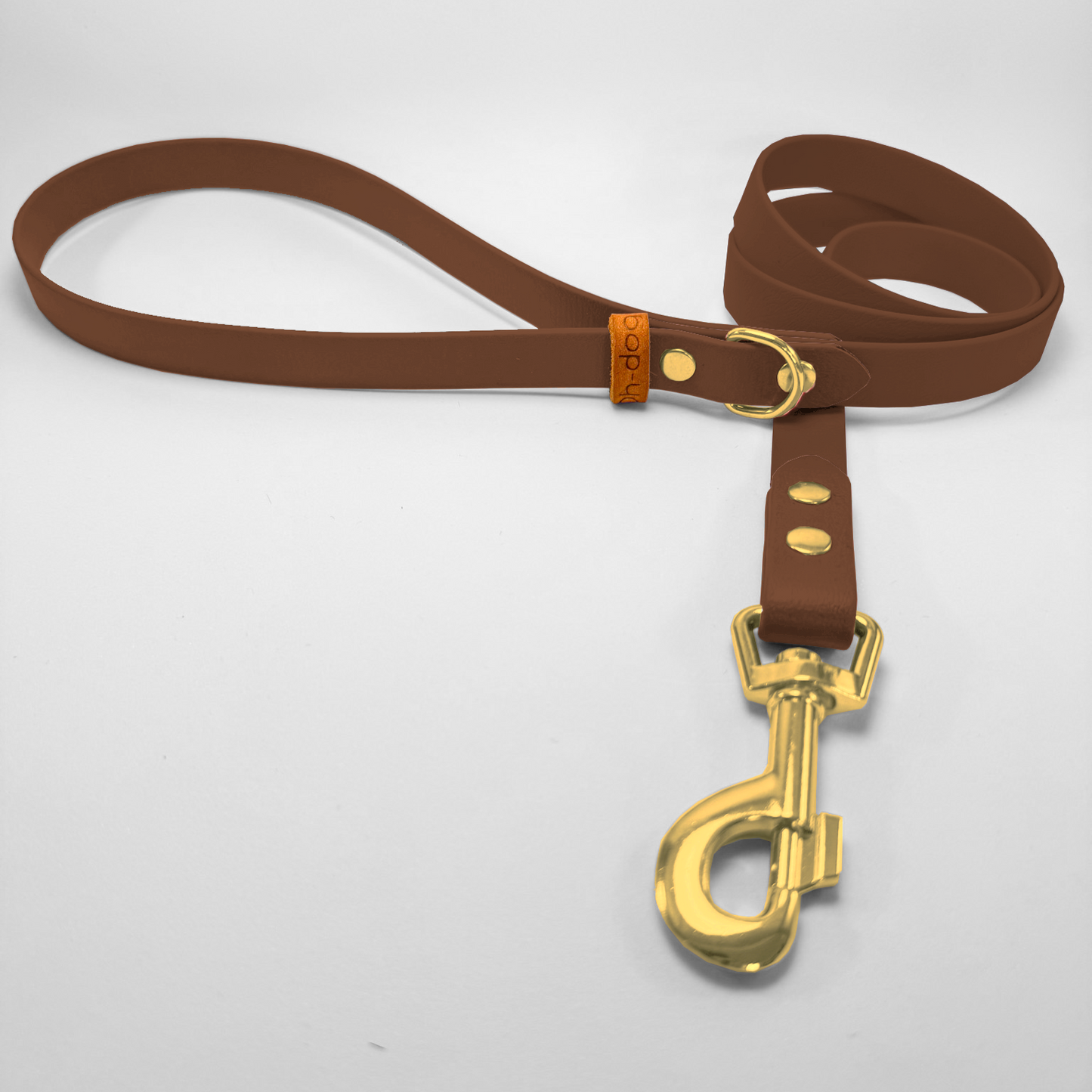 Guinzaglio lunghezza fissa 120cm in Biothane® Brown