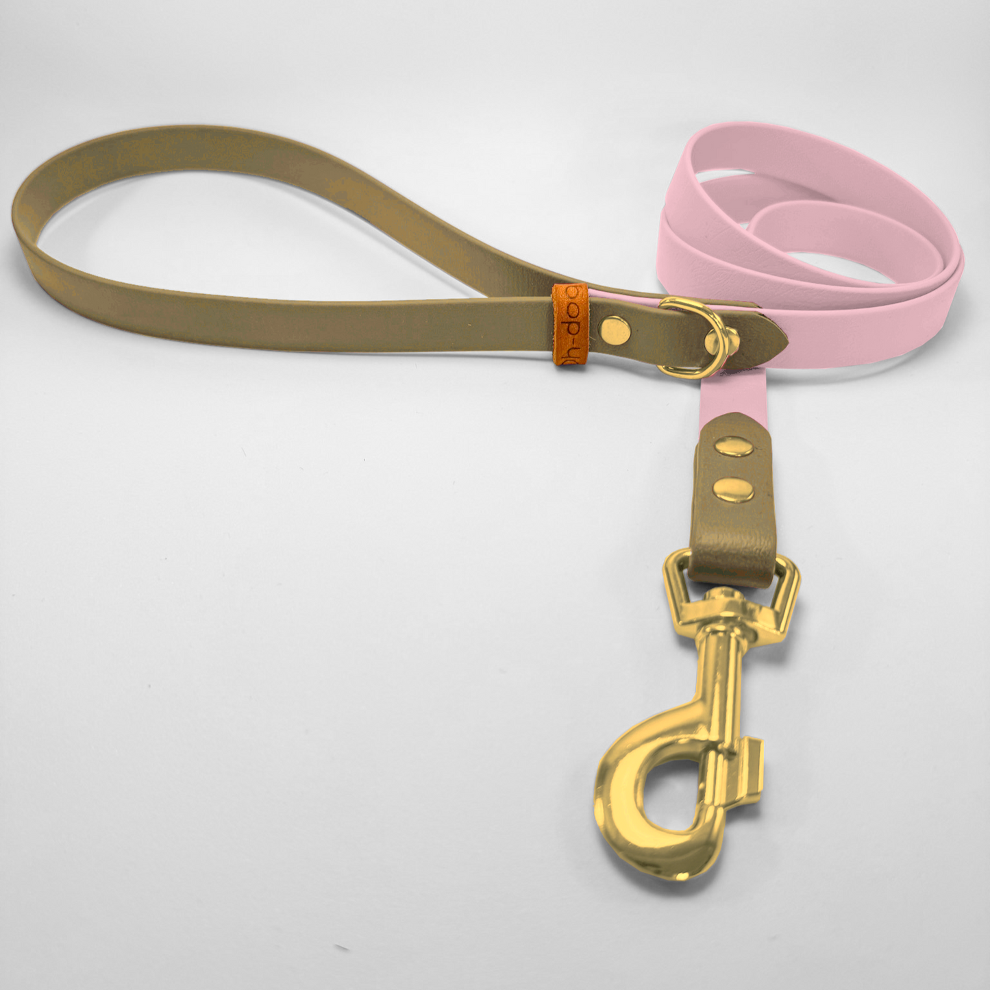 Guinzaglio lunghezza fissa 120cm in Biothane® Cipria