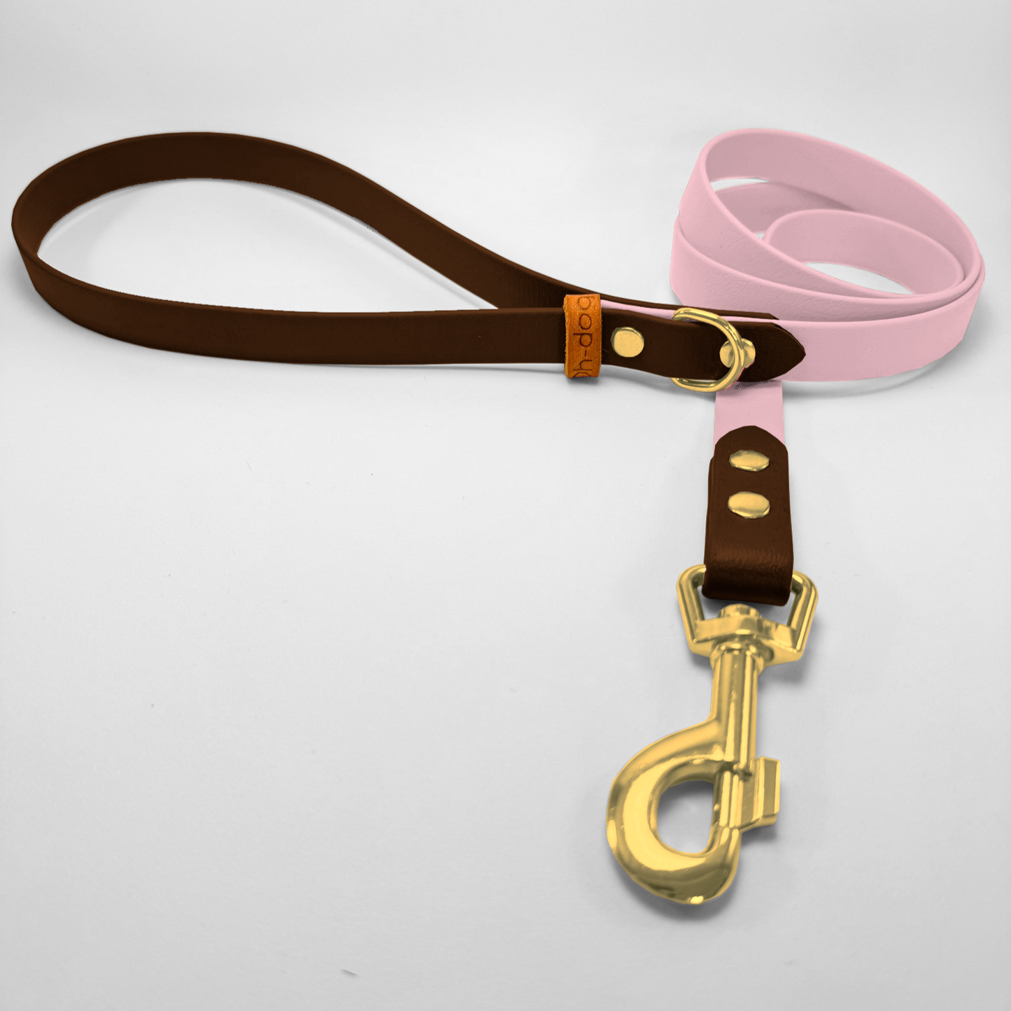 Guinzaglio lunghezza fissa 120cm in Biothane® Cipria