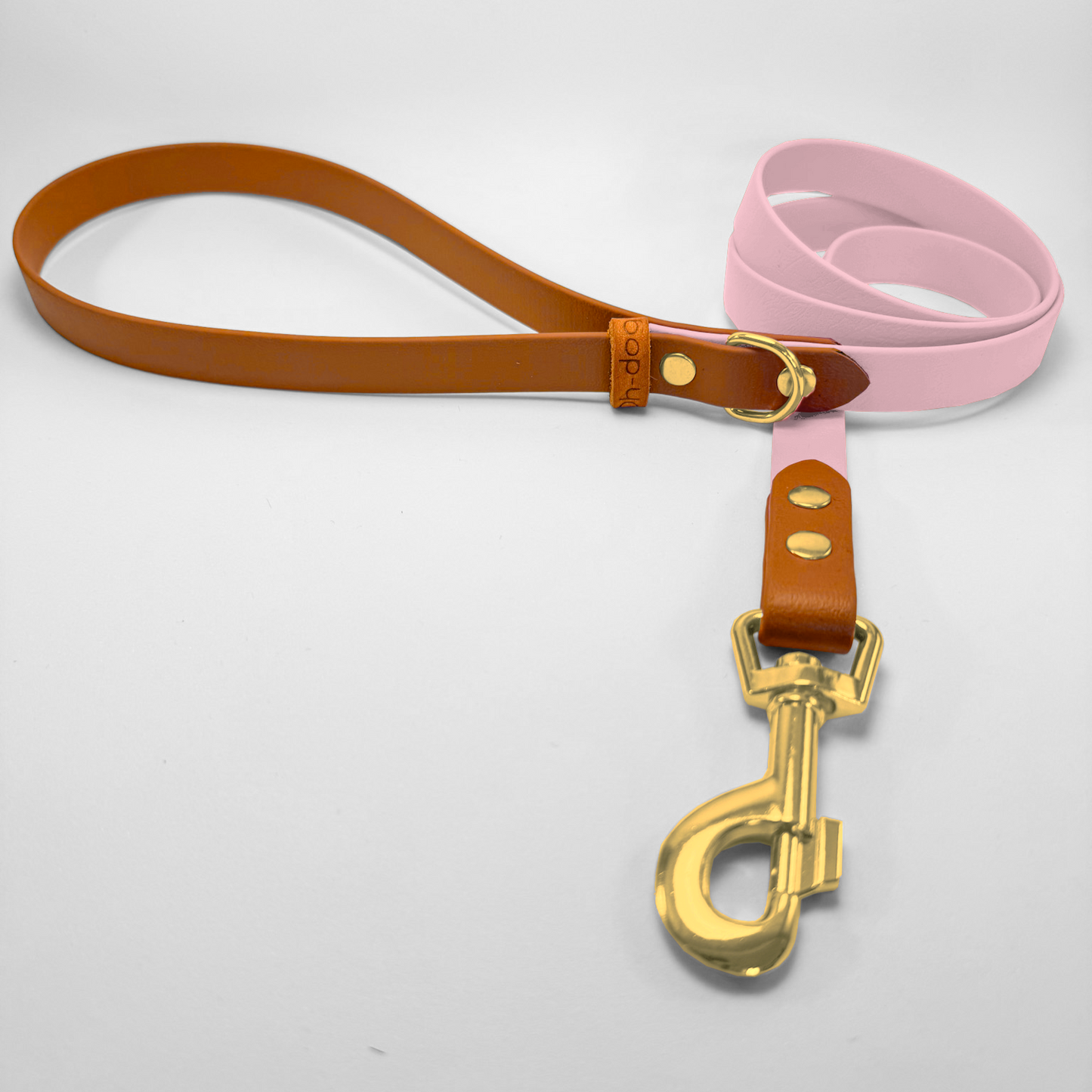 Guinzaglio lunghezza fissa 120cm in Biothane® Cipria