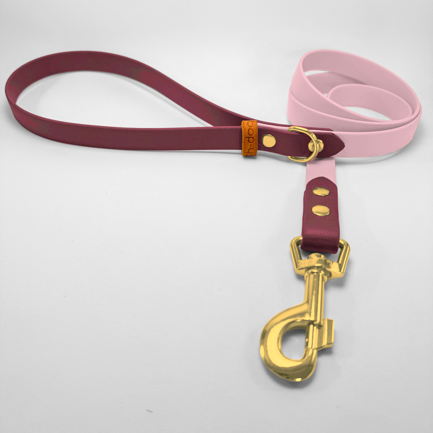 Guinzaglio lunghezza fissa 120cm in Biothane® Cipria