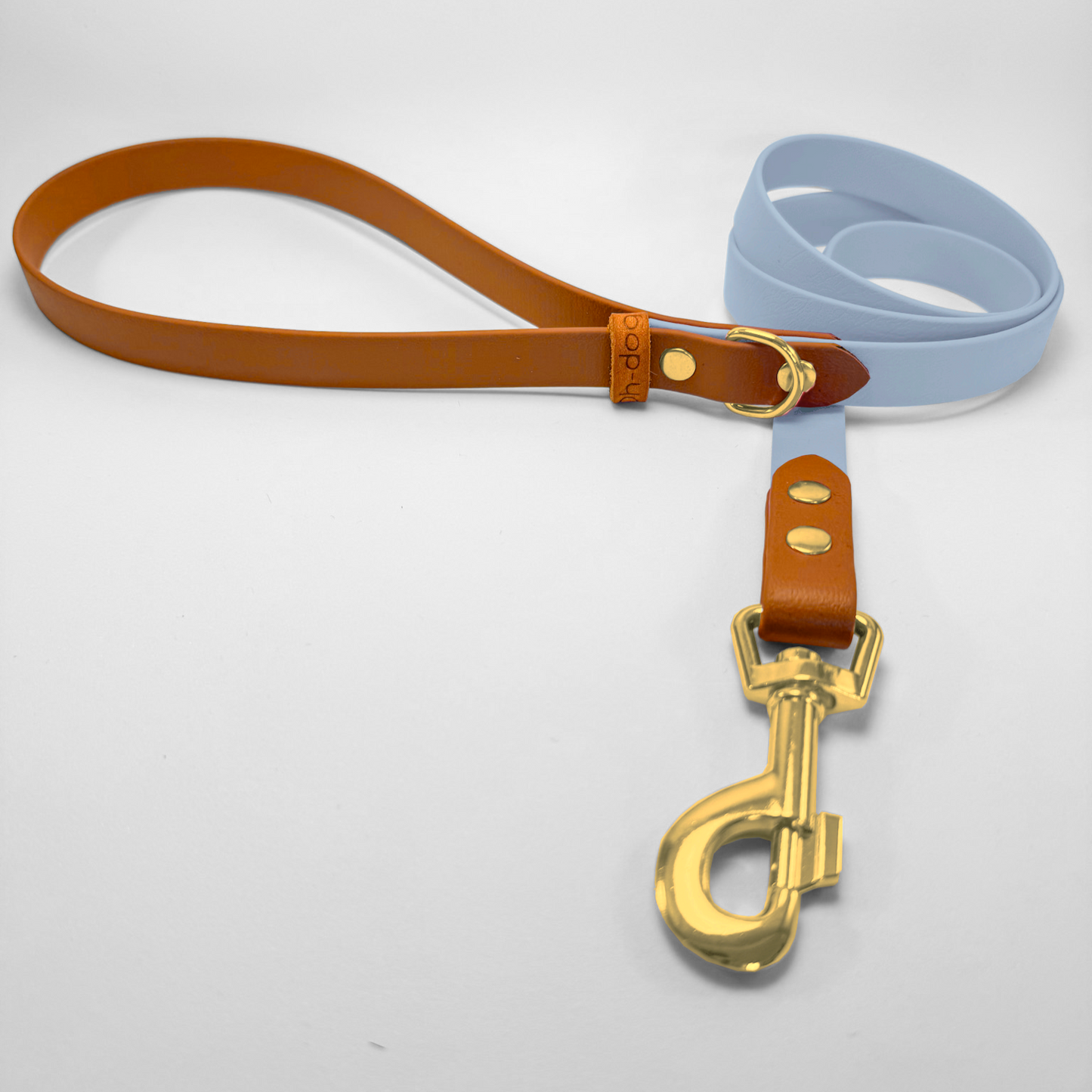 Guinzaglio lunghezza fissa 120cm in Biothane® Polar Blue