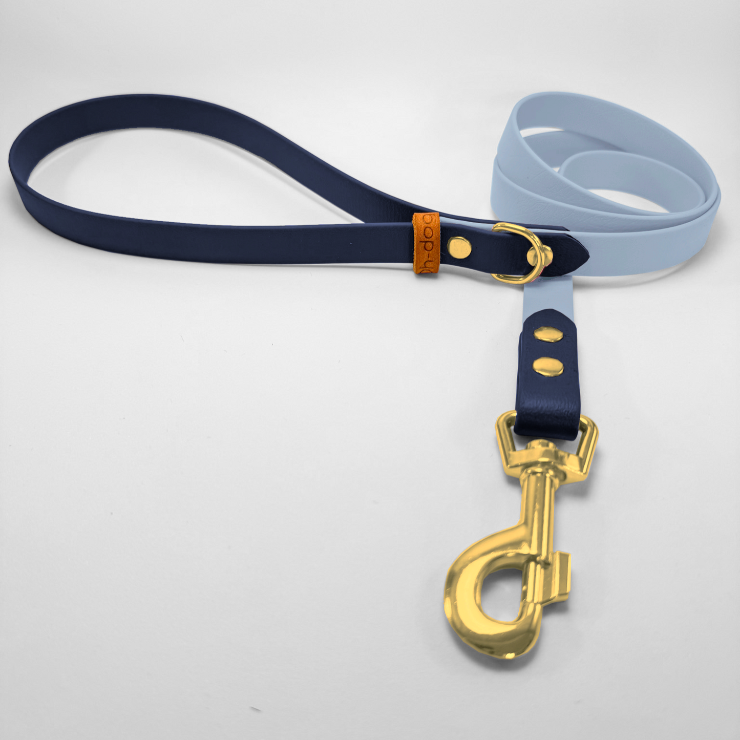 Guinzaglio lunghezza fissa 120cm in Biothane® Polar Blue