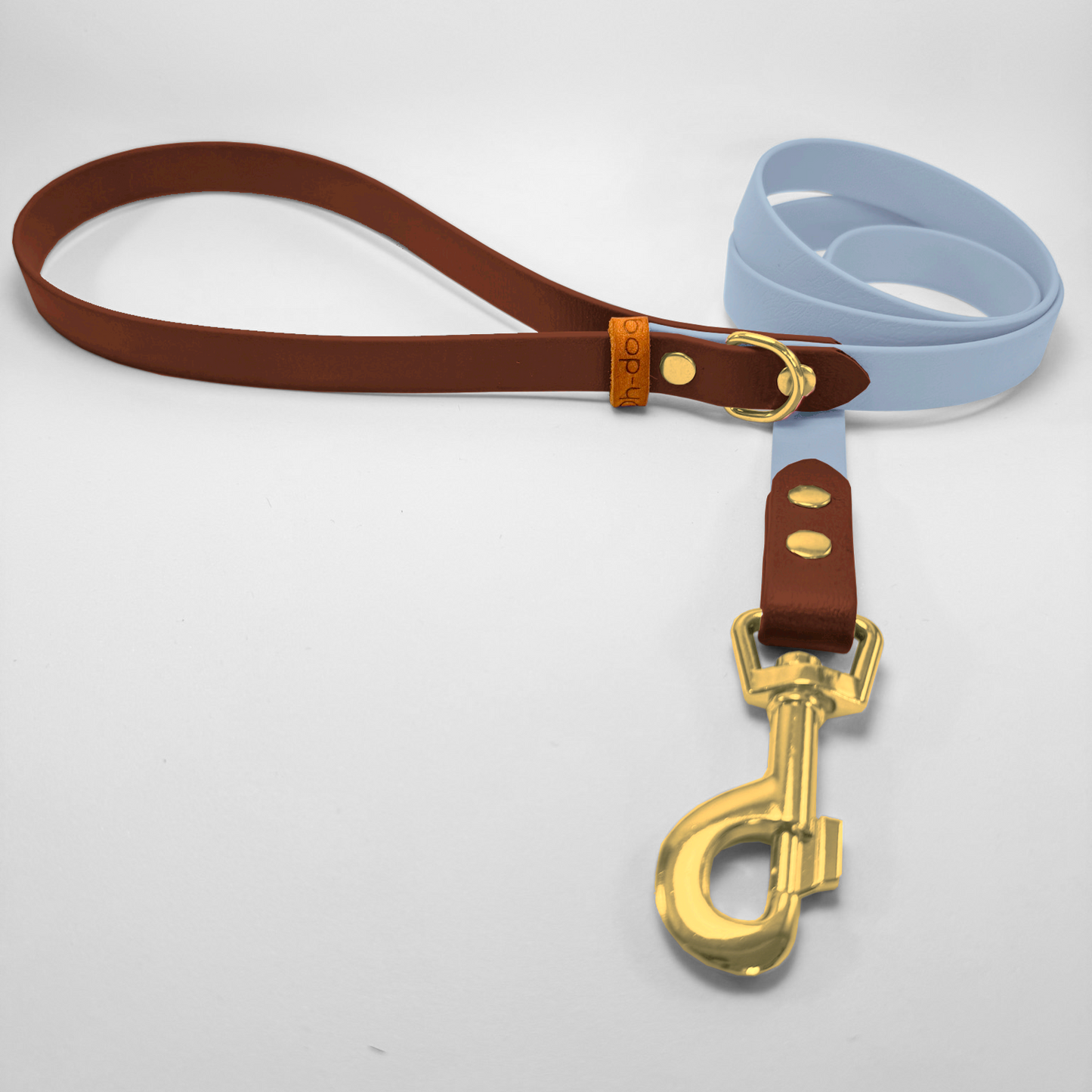 Guinzaglio lunghezza fissa 120cm in Biothane® Polar Blue