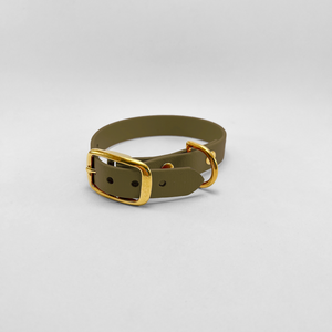 Collier olive Biothane®