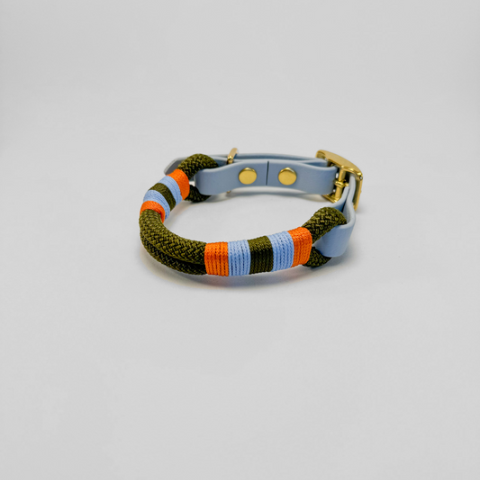 Collare in Corda e Biothane® Alpine Glow