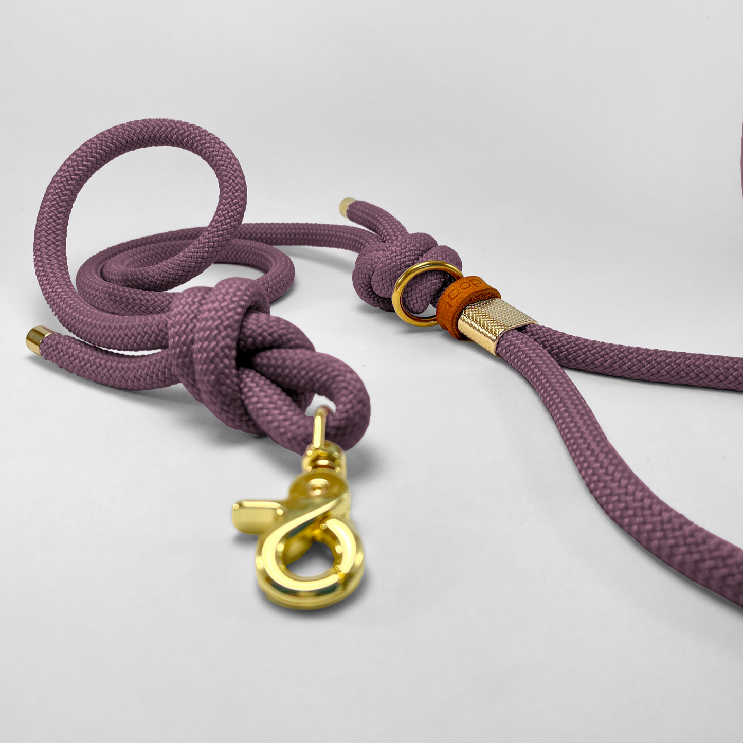 Guinzaglio corda lunghezza fissa 120cm Grape