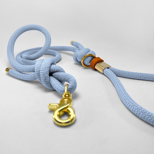 Guinzaglio corda lunghezza fissa 120cm Polar Blue