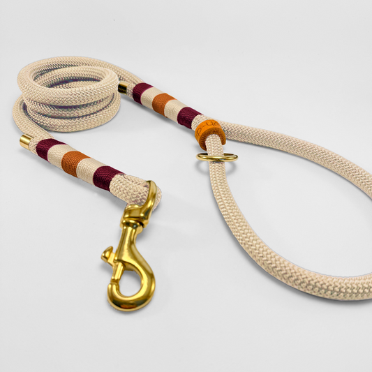 Guinzaglio corda lunghezza fissa 120cm con maniglia in corda Reserve