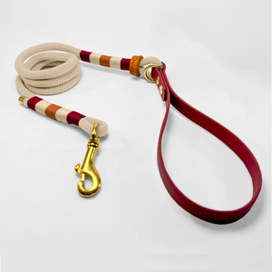 Reserve fixed length rope leash 120cm with Biothane® handle