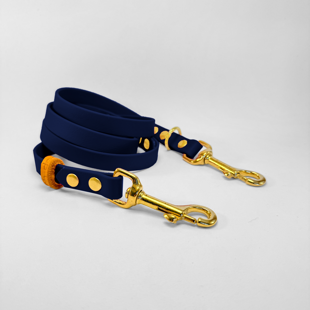 Guinzaglio lunghezza regolabile 200cm in Biothane® Navy