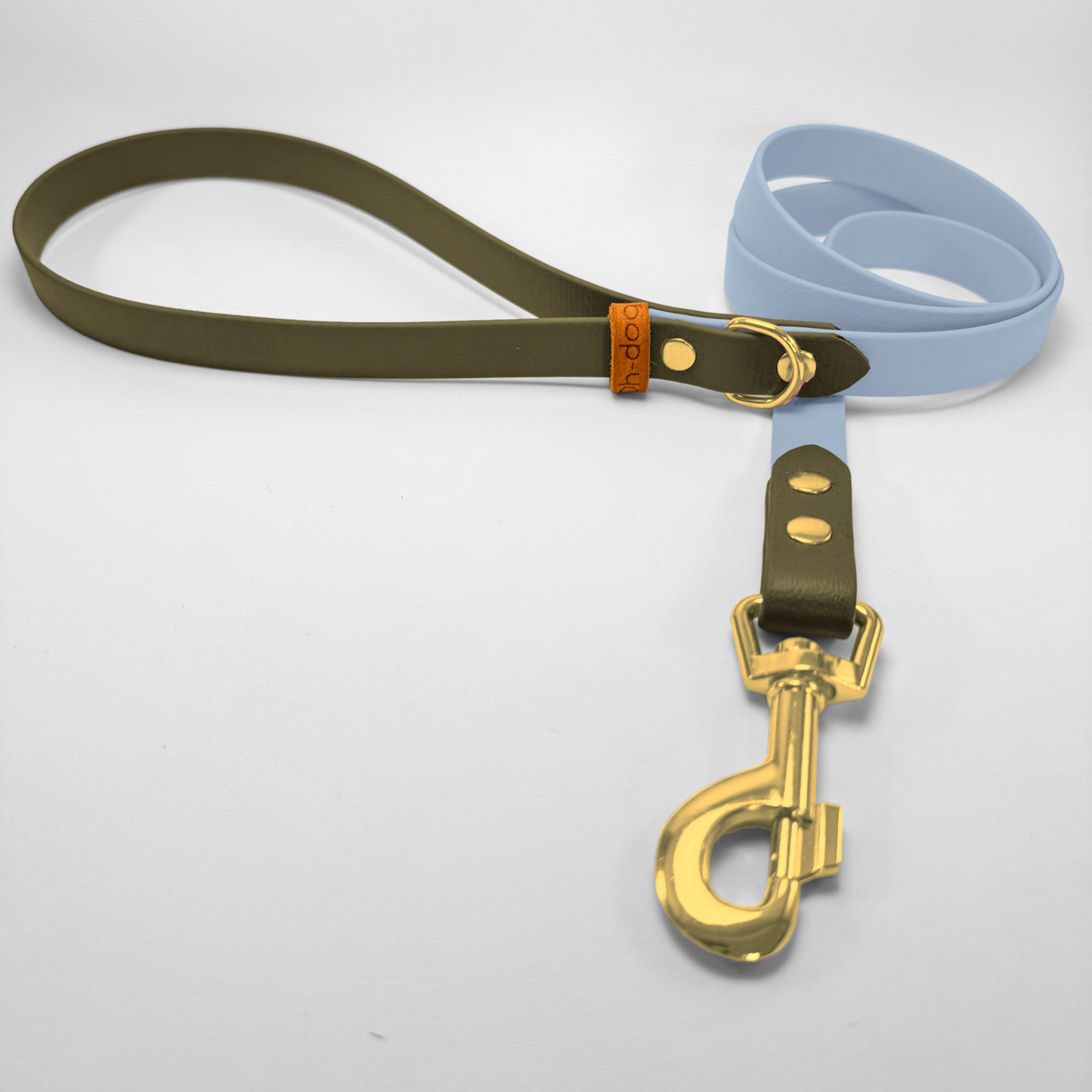 Guinzaglio lunghezza fissa 120cm in Biothane® Polar Blue