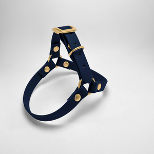 Harnais en Y en Biothane® bleu marine