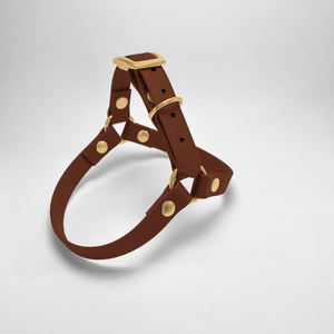 Y-harness in Biothane® Saddle Brown