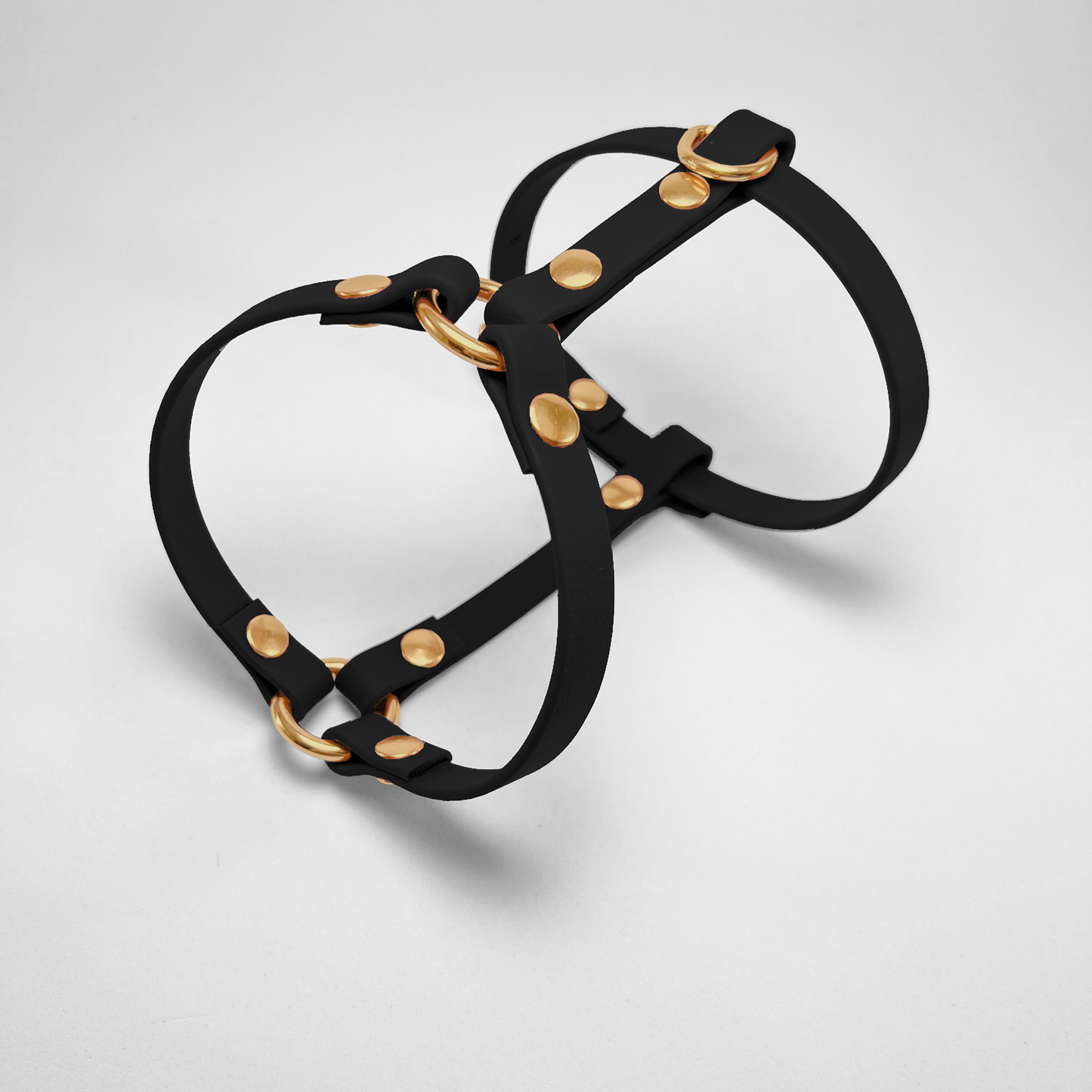 Pettorina ad H in Biothane® Black