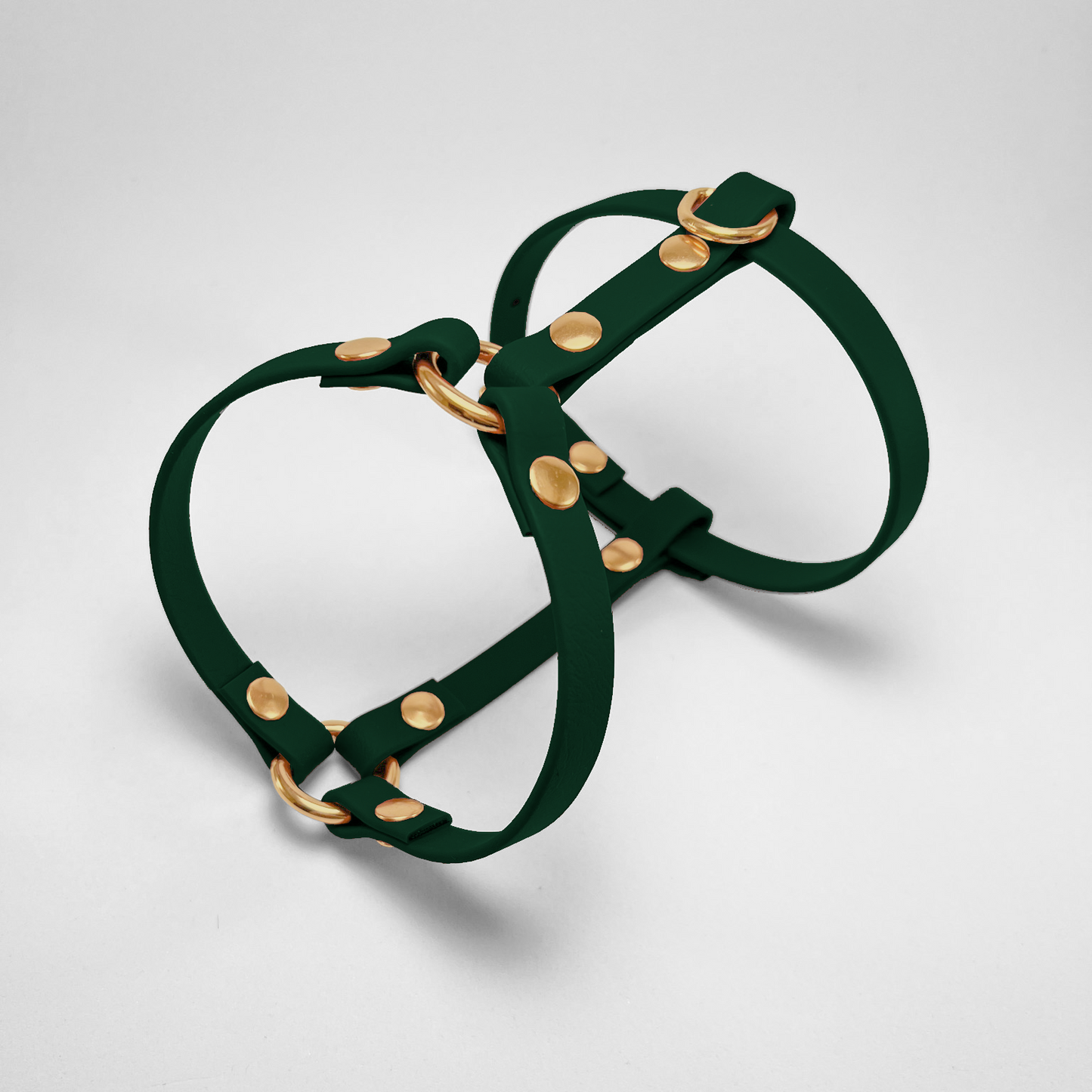 Pettorina ad H in Biothane® Dark Green