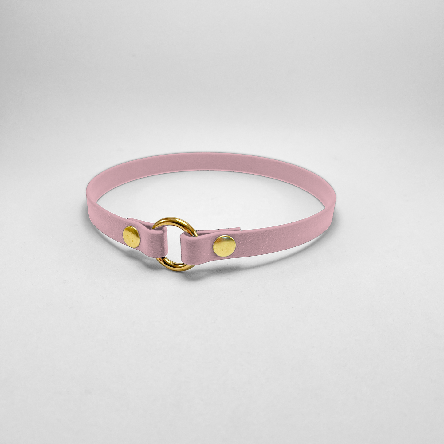 Porta medaglietta in Biothane® Cipria