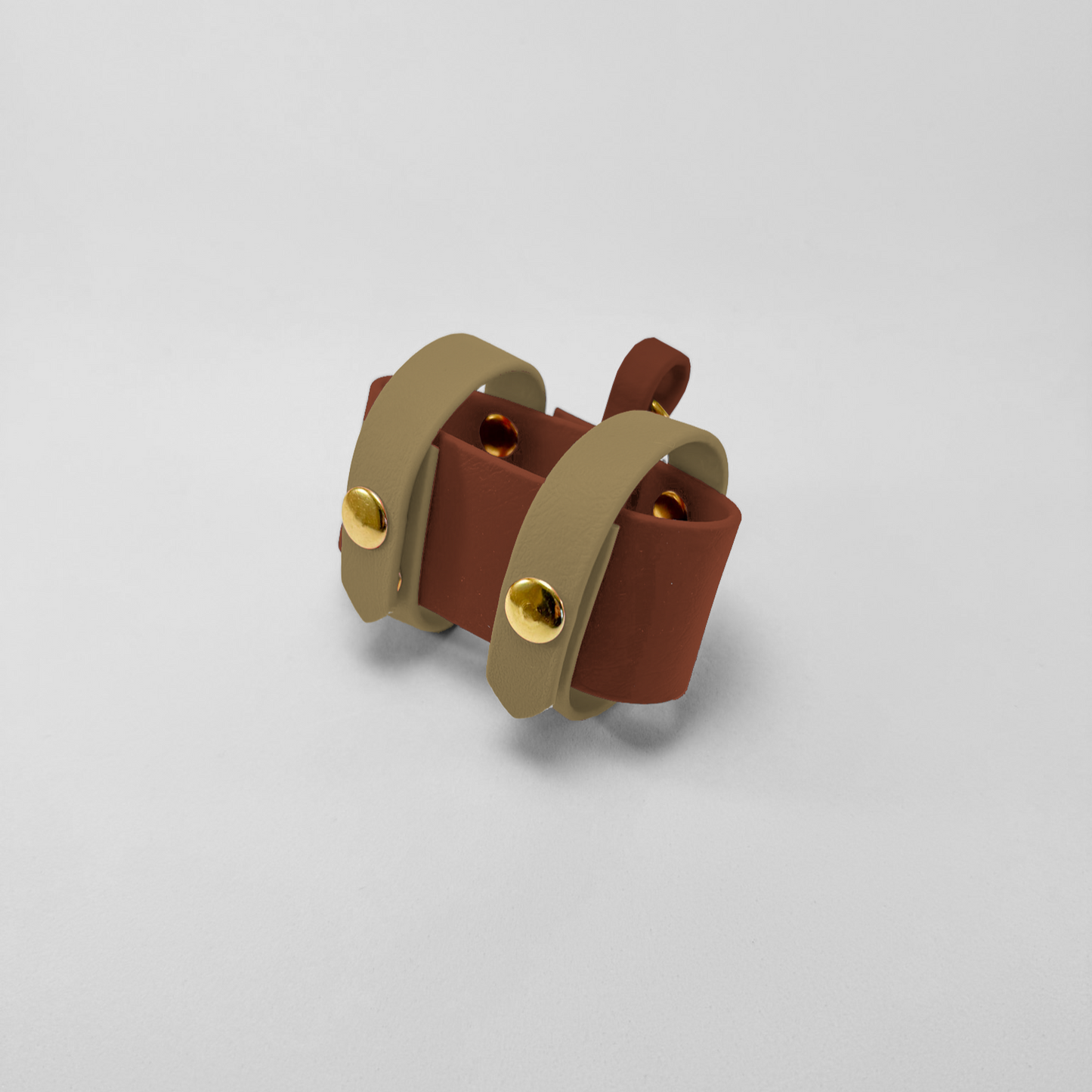 Porta sacchettini igienici Saddle Brown