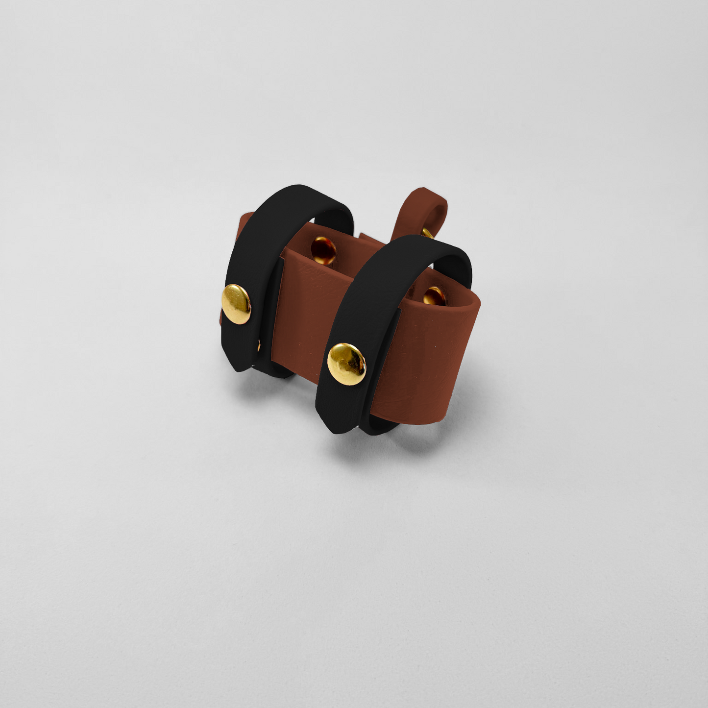 Porta sacchettini igienici Saddle Brown