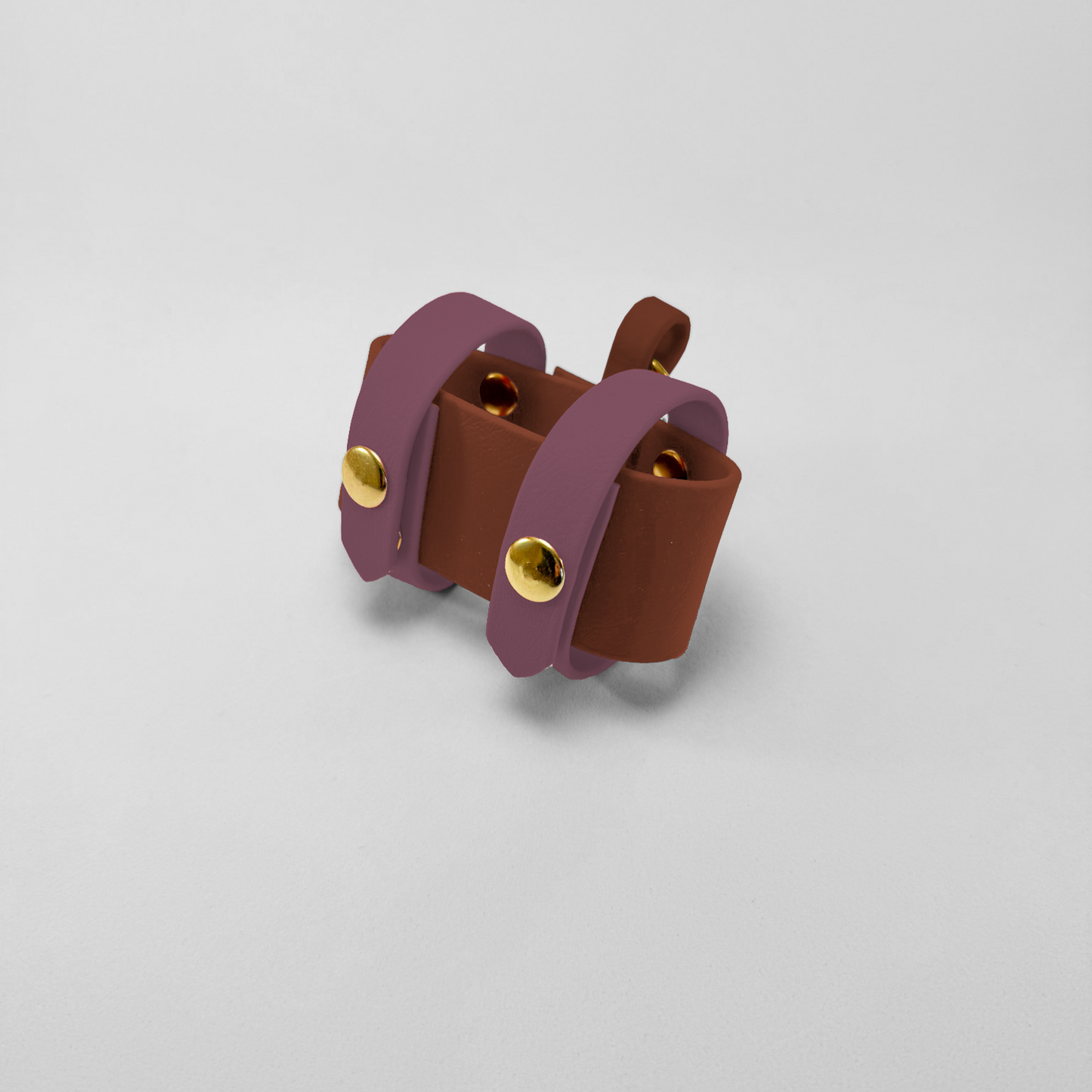 Porta sacchettini igienici Saddle Brown