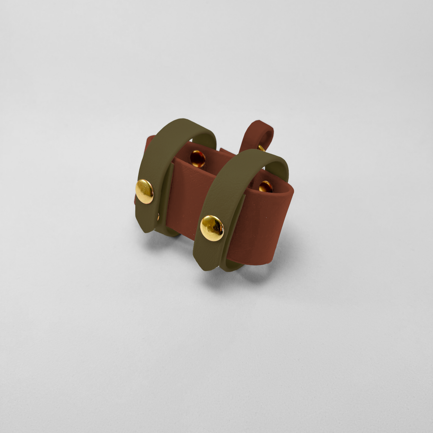 Porta sacchettini igienici Saddle Brown