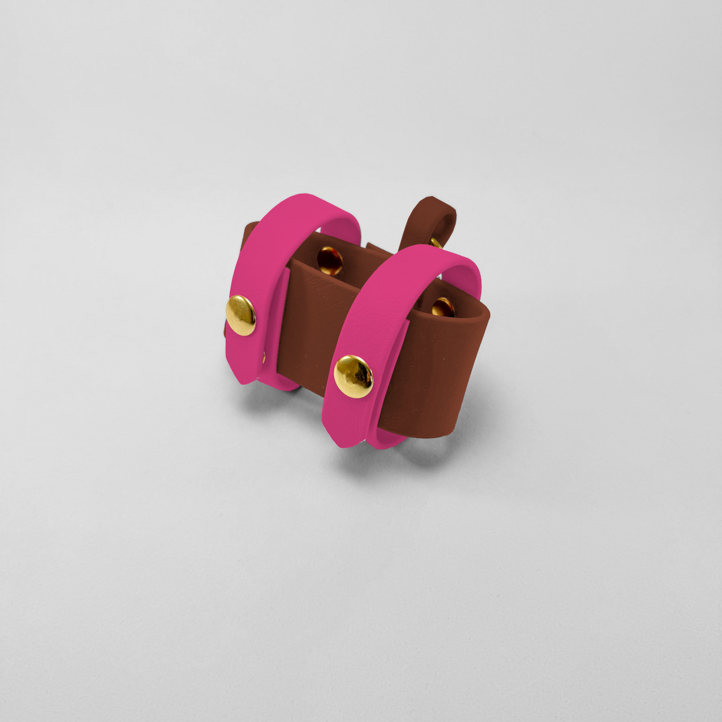 Porta sacchettini igienici Saddle Brown