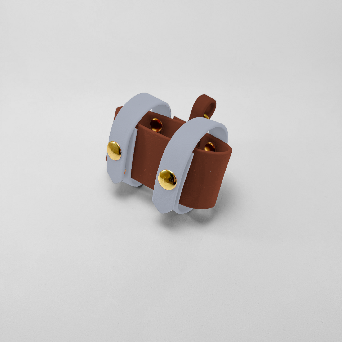 Porta sacchettini igienici Saddle Brown