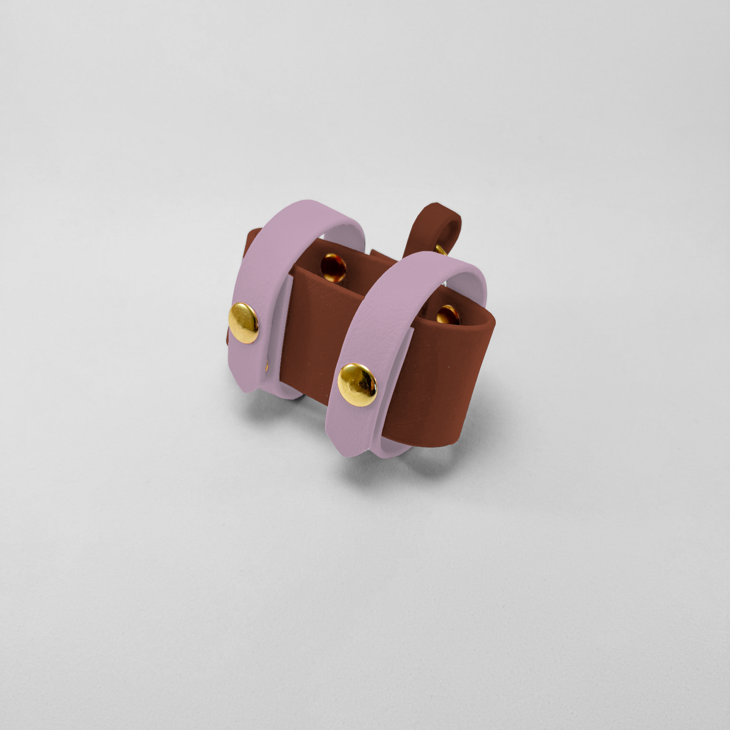 Porta sacchettini igienici Saddle Brown