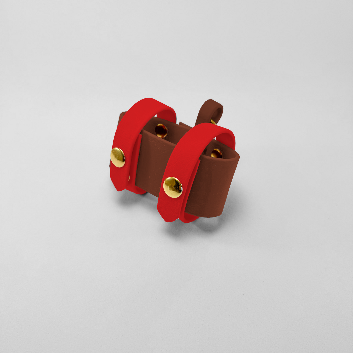 Porta sacchettini igienici Saddle Brown