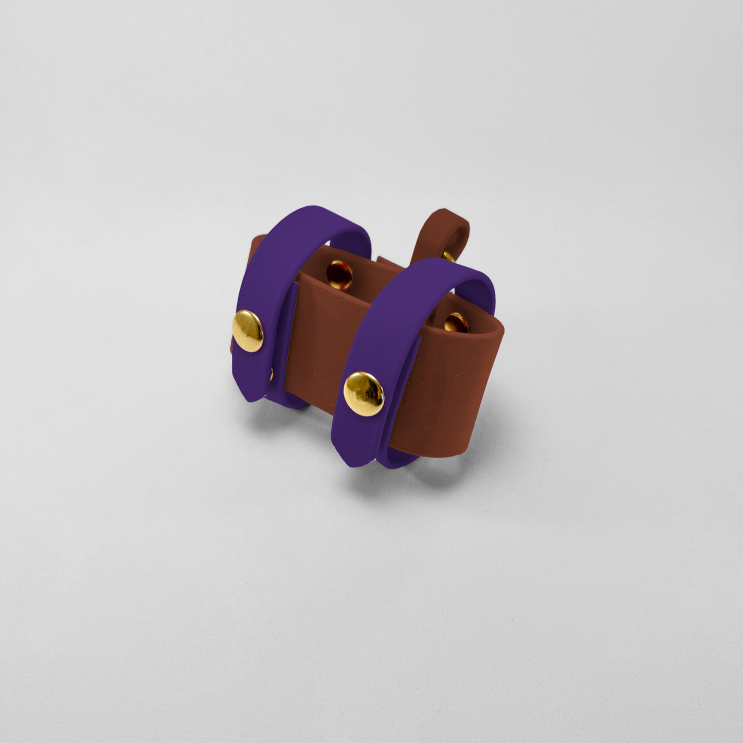 Porta sacchettini igienici Saddle Brown